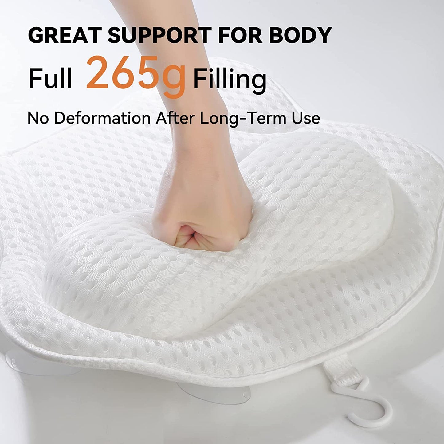 Bath Pillow - Thick, Soft, and Machine Washable - Blinkpicks