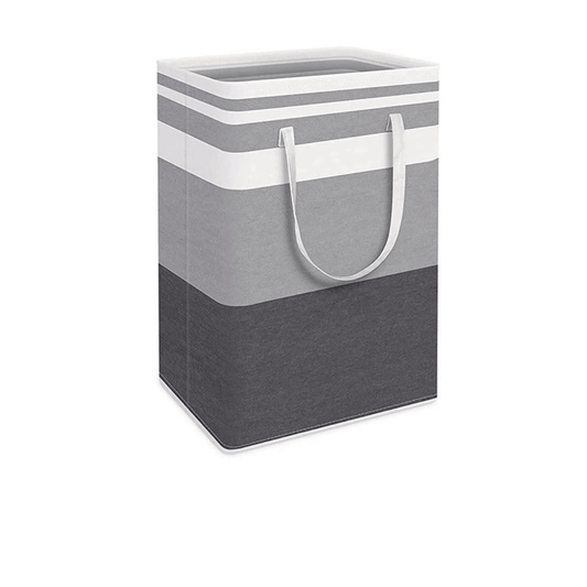 Foldable Laundry Basket - Cotton Linen - Blinkpicks