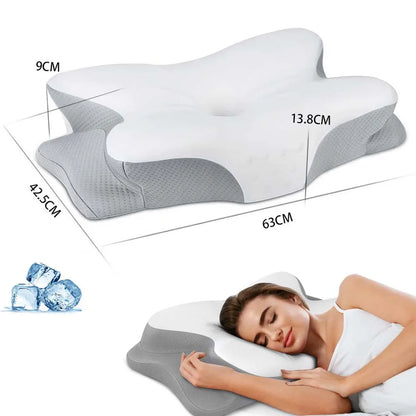 Cervical Neck Pillow Orthopedic Memory Foam 