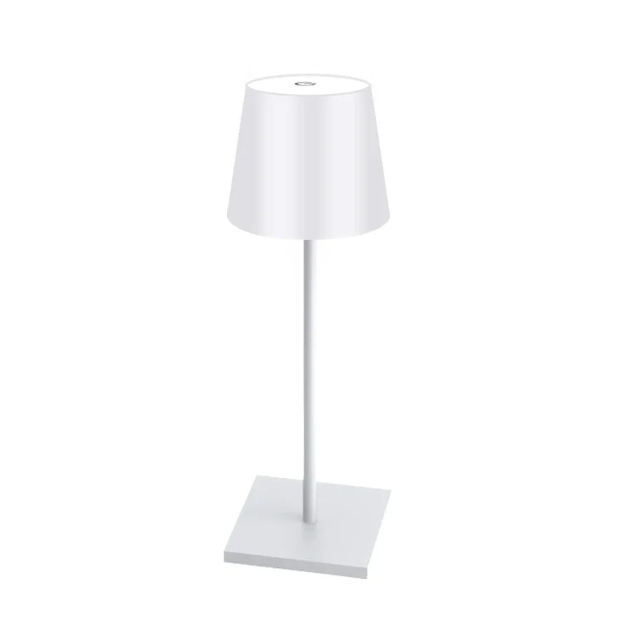 LED Desk Lamp USB Rechargeable Touch 3-Color Night Light