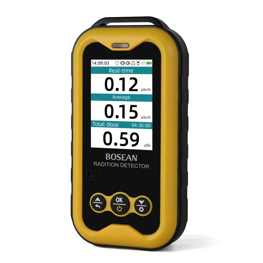 Geiger Counter Nuclear Radiation Detector - Handheld LCD Tester