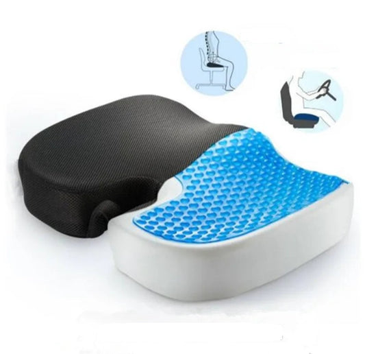 Orthopedic Gel Memory Foam Travel Seat Pillow